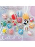 【他店オフ無料】ケア付フットジェル　アート2本敷き詰め　￥6500