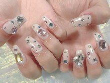 ミイネイル(Me nail)/カラフルネイル/ストーンネイル