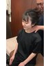 【肩こり解消】巻き肩・腕スッキリ＆小顔・ヘッド　60分￥11000