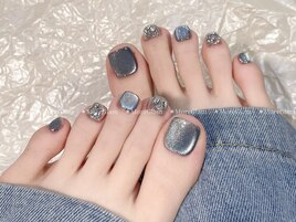フットネイル 定額　夏ネイル