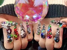 シンデレラネイル(CINDERELLA NAIL)/【スカルプ長さだしネイル】