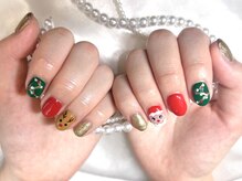 アンジュ(Ange)/定額/クリスマスネイル☆