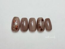 アークネイル 下北沢(urk.nail)/バレンタイン　ハートネイル