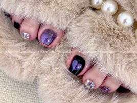 フットネイル 定額　夏ネイル