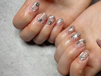ナナネイル(7.Nail)/キラキラフラワー
