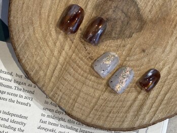 ファンクションネイルズ 表参道 原宿(FUNCTION NAILS)/ニュアンス/くすみカラー