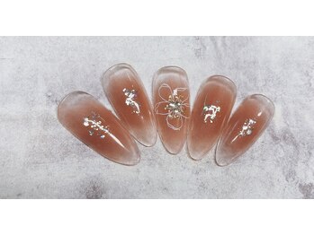 チーク×フラワー