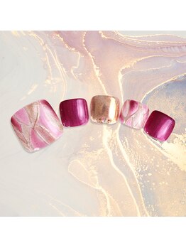 ネイルランド 川口店/フットジェルデザインコース