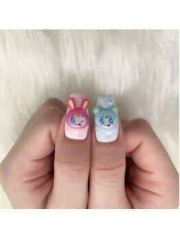 プリュム(Plume)/3D/推しネイル/キャラクター