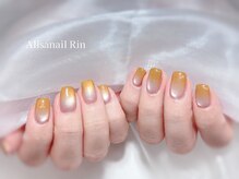 アリサネイル(ALISA NAIL)/マグネットカラーグラデーション