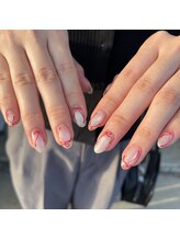 ホワイト ルシェ(WHITE×luce)/持ち込み/リボン/ネイル