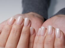 ネイルルームリラ 川崎(nailroom lilas)/自爪育成＊ラメグラデーション