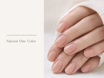 タッシュネイル(TASH nail)の写真/丁寧なカウンセリング付きで初めての方も◎ちゅるちゅるワンカラーが時短で叶う♪