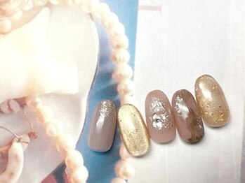 フルールソンネイル(fleur son nail)/9月定額トレンドアート