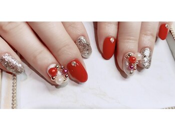 トータルビューティーウルウ(total beauty 潤 uru)/クリスマスネイル