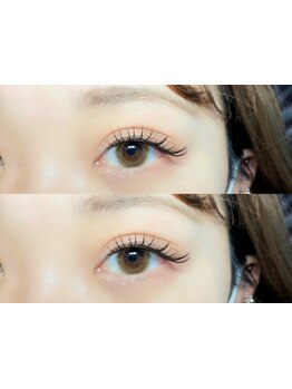 目の形にあったエクステ提案が得意