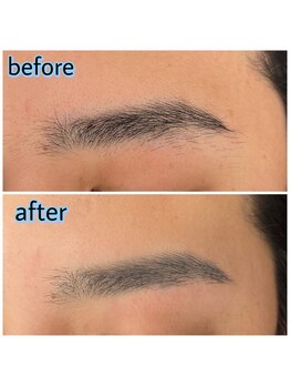 プリマアンジュ 中目黒店(PRIMA ange)/<メンズアイブロウ>befor&after
