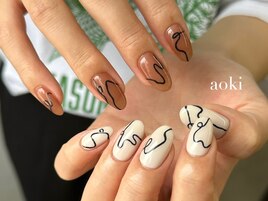 うねうねネイル