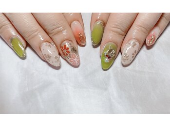 成人式ネイル