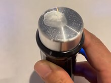 ハンドリセット(hand reset)の雰囲気（筋肉を振動させて温めます。新世代の筋膜リリースです！）