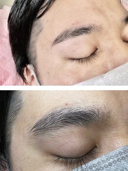 ジーワックス(G WAX)/【脱毛/メンズ脱毛 】アイブロウ