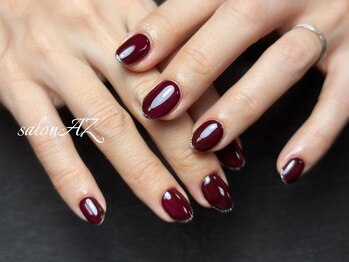 サロン エージー(salon AZ)/ワンカラー+アート