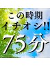 【夏至クーポン７５分】夏冷え強張りむくみ解消◎全身オイルリンパ  ￥7,500→