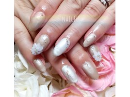 花柄ネイル