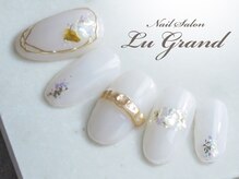 ルグラン(LU GRAND)/ミラーリングネイル