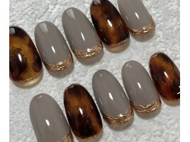 べっ甲ネイル やり放題ネイル