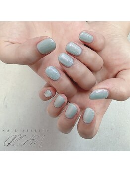 クリーム(Nail Atelier CREAM)/マグネット・ブルーオーロラ