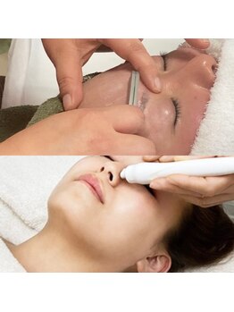 プライベートサロン結の写真/お悩みに合わせた施術と美容液で透明感のあるお肌へ導きます☆毛穴の奥からケアしてワントーン明るい肌へ♪