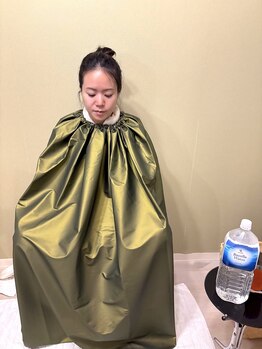 アカリ(acari)/真菰蒸しの様子