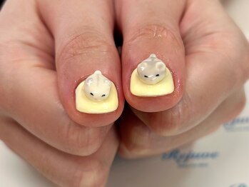 3Dでハムスター★船橋3Dネイル