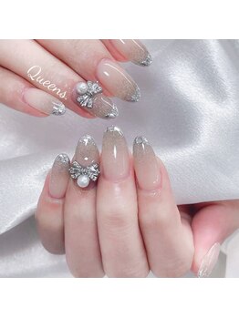 クイーンズビューティーサロン 新宿本店(Queen's beauty salon)/チップアートやり放題&つけ放題