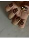 グレイティア ネイル(Gratia Nail)の写真/【ご新規様オフ無料】奥行きある大人シンプルなマグネットデザイン♪最旬アート・ニュアンス系もお任せ☆