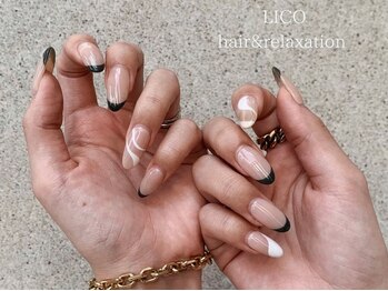 リコ ネイルアンドアイラッシュ 名古屋店(LICO NAIL&EYELASH)/◆もちこみdesign 90分