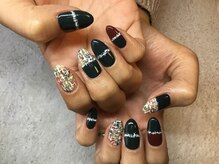 ラウト デコレーションアンドネイルサロン(Lauto Decoration&Nail Salon)/ツイードアートネイル