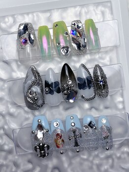 ホランイネイル(HORANGI NAIL)/デザイン定額B デザインアート