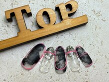 サロン ザ トップ(Salon the Top)/Black pink