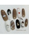 Valentine Nail　チョコ