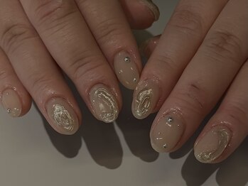 リノ 大阪本町店(lino)/ニュアンスネイル【4.8】