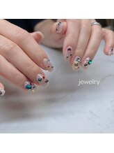 エンズネイル(O’s nail)/宝石ネイル