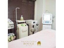 ルージュ 恵比寿の雰囲気（プライベート空間でリラックス。熟練技+最新機器で、小顔&美肌に）