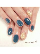 モコネイル(moco nail)/☆ワンカラー2本アート☆