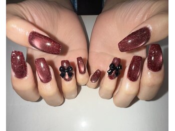 ペロ 名古屋(pelo)/ボルドーフラッシュマグネット