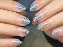 リノネイル(Lino Nail)/ラメグラデーション