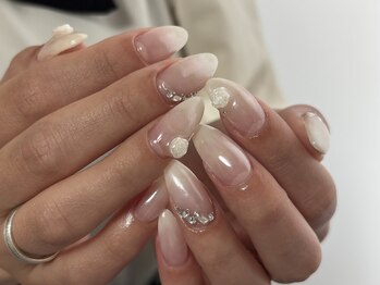 リランズネイル(rirans nail)/うる艶ブライダルネイル