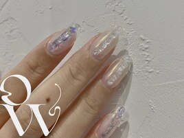 クリア×ラメ×オーロラ