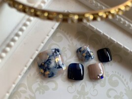 6周年記念＊フットネイル